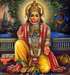 information about how to perform hanuman vrata pooja. The story goes that when hanuman conveyed the message to sri rama